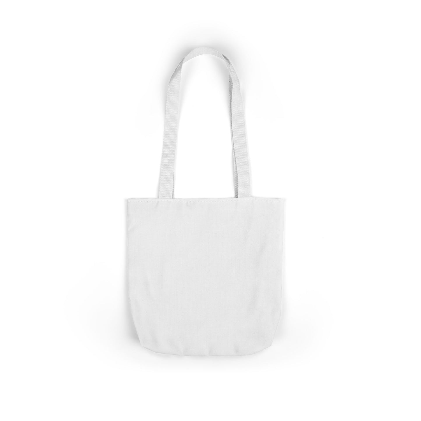 Floral Canvas Tote Bag - My Reusable Bag with 5-Color Straps