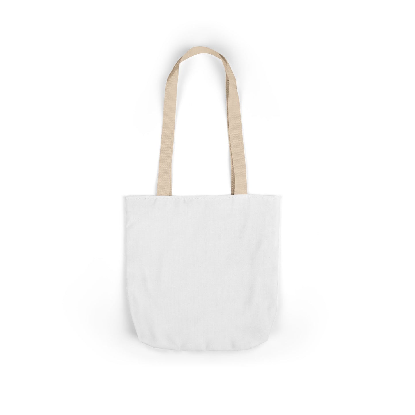 Floral Canvas Tote Bag - My Reusable Bag with 5-Color Straps