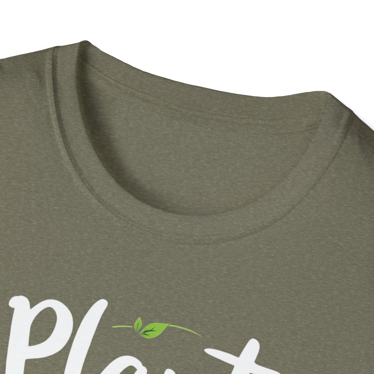 Plant Powered Unisex Softstyle T-Shirt | Eco-Friendly Fashion Tee, Gift for Plant Lovers, Vegan Pride, Casual Wear, Sustainable Clothing