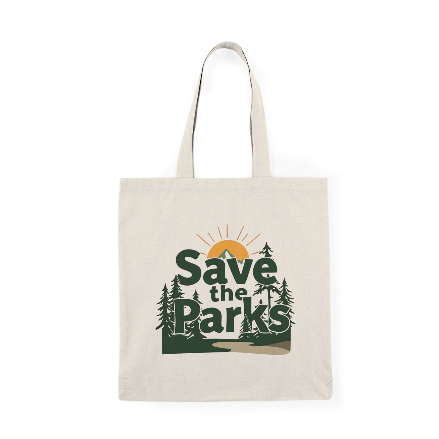 Save the Parks Eco-Friendly Natural Tote Bag