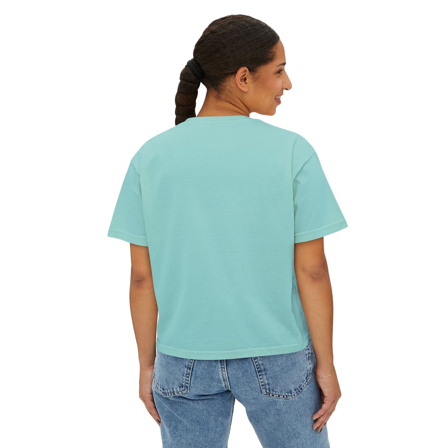 Medusa Graphic Women's Boxy Tee, Empowering Feminine Art Shirt, Casual Aesthetic Tee, Gift for Her, Statement Tee