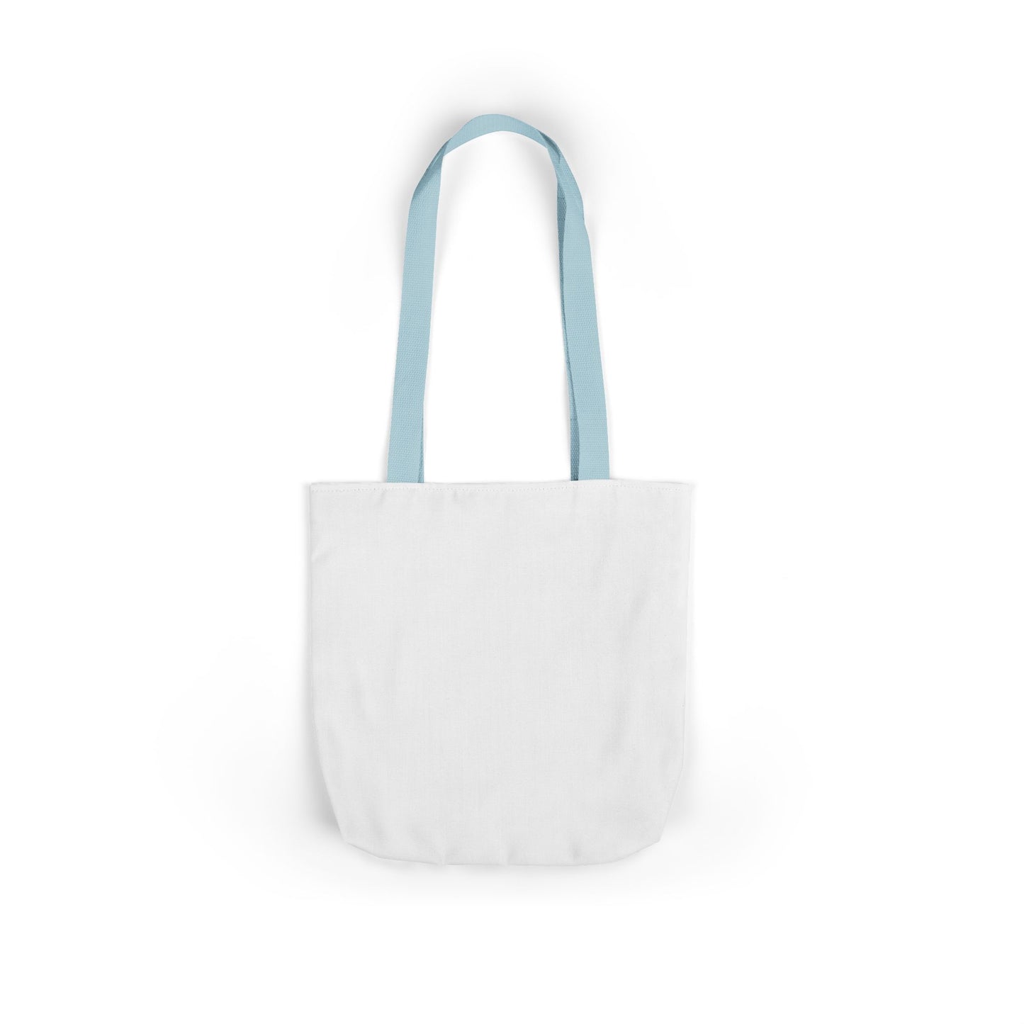 Floral Canvas Tote Bag - My Reusable Bag with 5-Color Straps