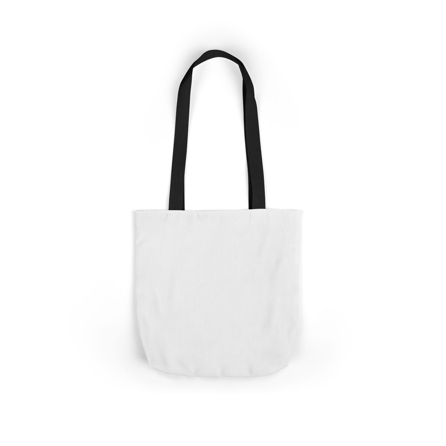 Floral Canvas Tote Bag - My Reusable Bag with 5-Color Straps