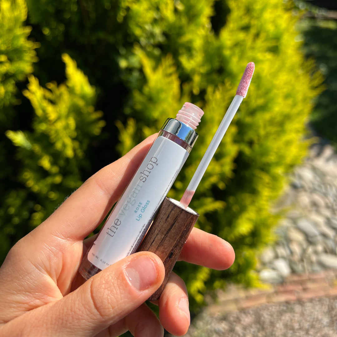 Lip Gloss (Gradual Plumping - Rose) - The Vegan Shop