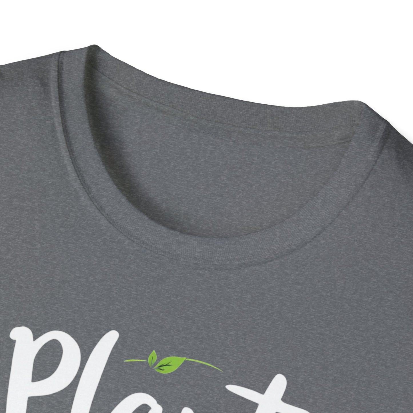 Plant Powered Unisex Softstyle T-Shirt | Eco-Friendly Fashion Tee, Gift for Plant Lovers, Vegan Pride, Casual Wear, Sustainable Clothing