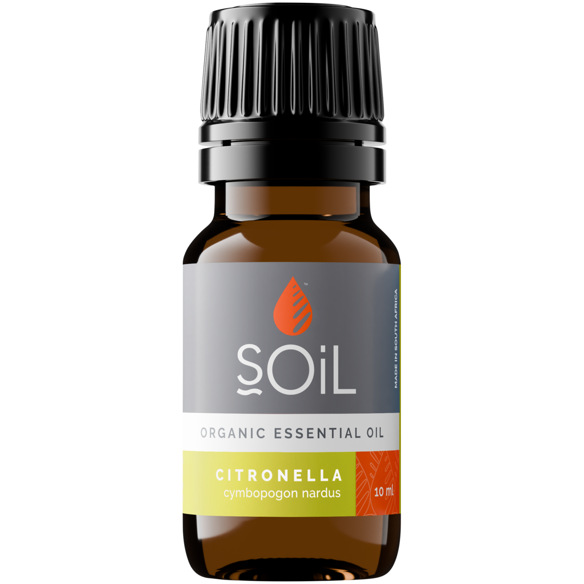 Organic Citronella Essential Oil (Cymbopogon Nardus) 10ml