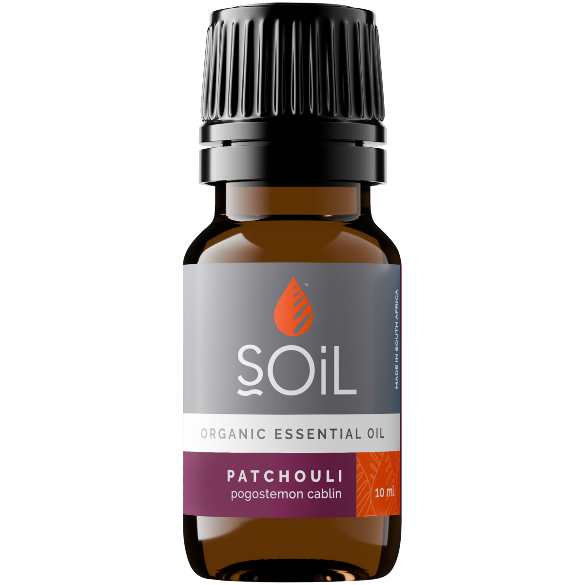 Organic Patchouli Essential Oil (Pogostemon Cablin) 10ml