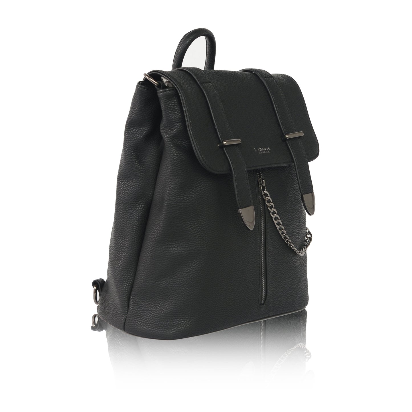 Agnes Black Vegan Backpack-1