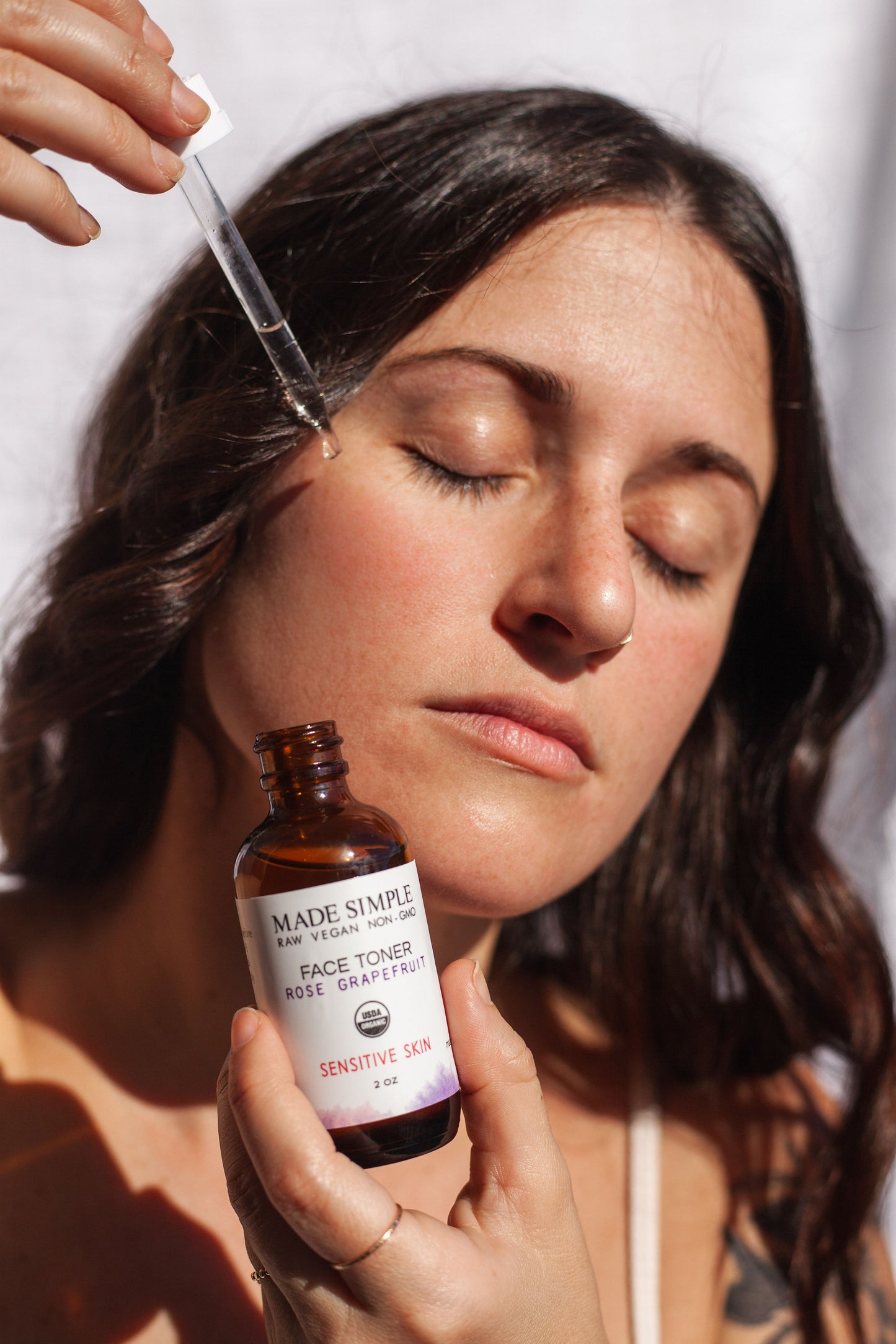 Rose Grapefruit Face Toner for Sensitive Skin - Certified Organic, Vegan & Cruelty-free-8