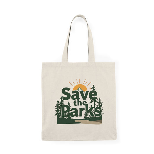 Save the Parks Eco-Friendly Natural Tote Bag