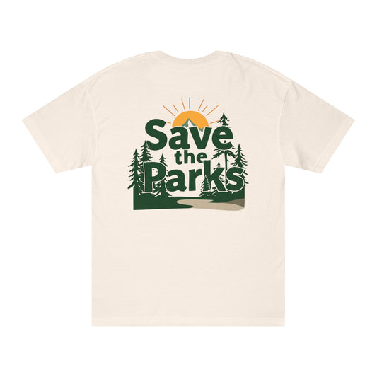 Save the Parks Unisex Classic Tee - Eco-Friendly Shirt for Nature Lovers