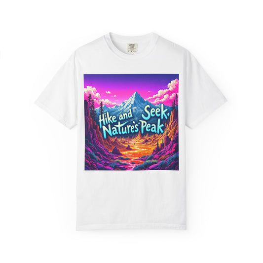 Unisex Hike and Seek Nature T-Shirt - Adventure Graphic Tee for Outdoor Lovers