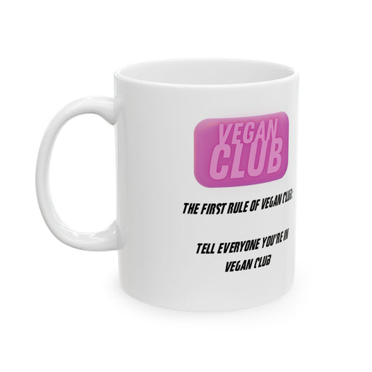 Vegan Club Ceramic Mug