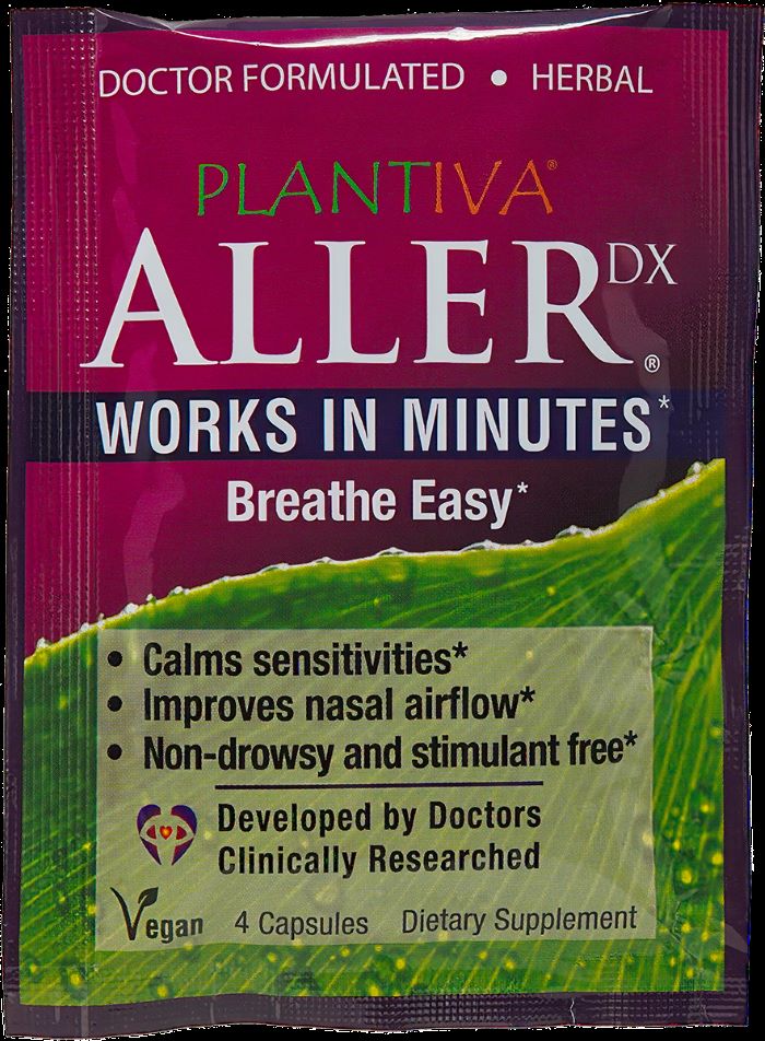 AllerDx 4-Capsule Packet, Vegan-0