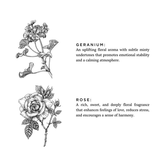 Geranium + Rose Candle