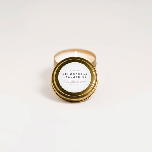 Lemongrass + Tangerine Candles
