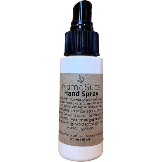 Hand Spray with pure essential oils