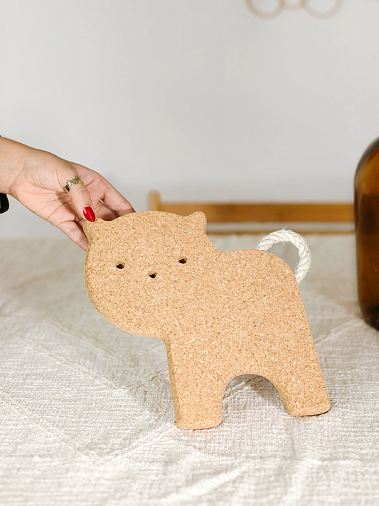 Animal Shaped Cork Trivet