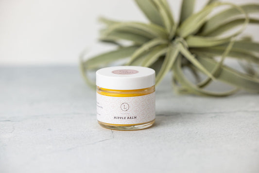 Natural Breastfeeding Nipple Balm, Vegan Nipple Salve-1
